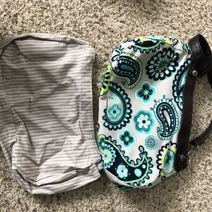 NWOT Thirty One Suite Skirt Purse with 2 Skirts